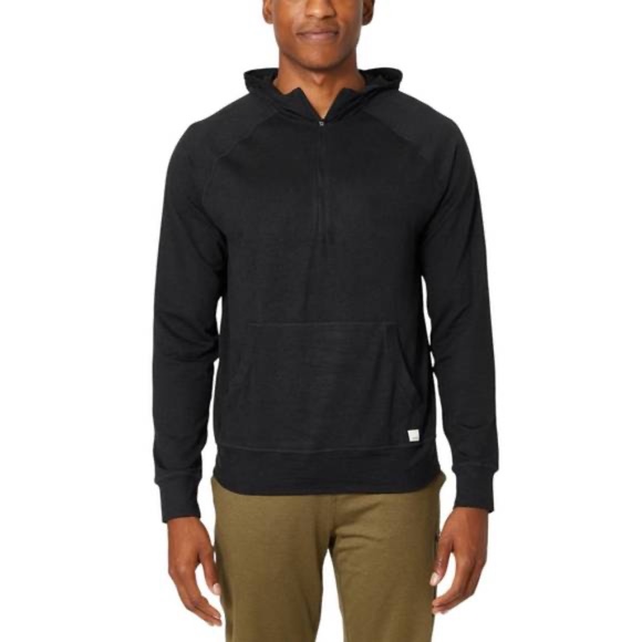 Vuori Men's Ponto Performance Half Zip Hoodie Size Small EUC DreamKnit Hoodie - Picture 1 of 11